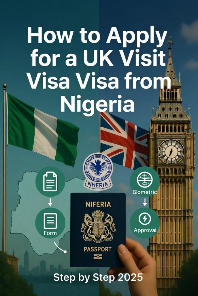 How to Apply for a UK Visit Visa from Nigeria (Step by Step 2025)